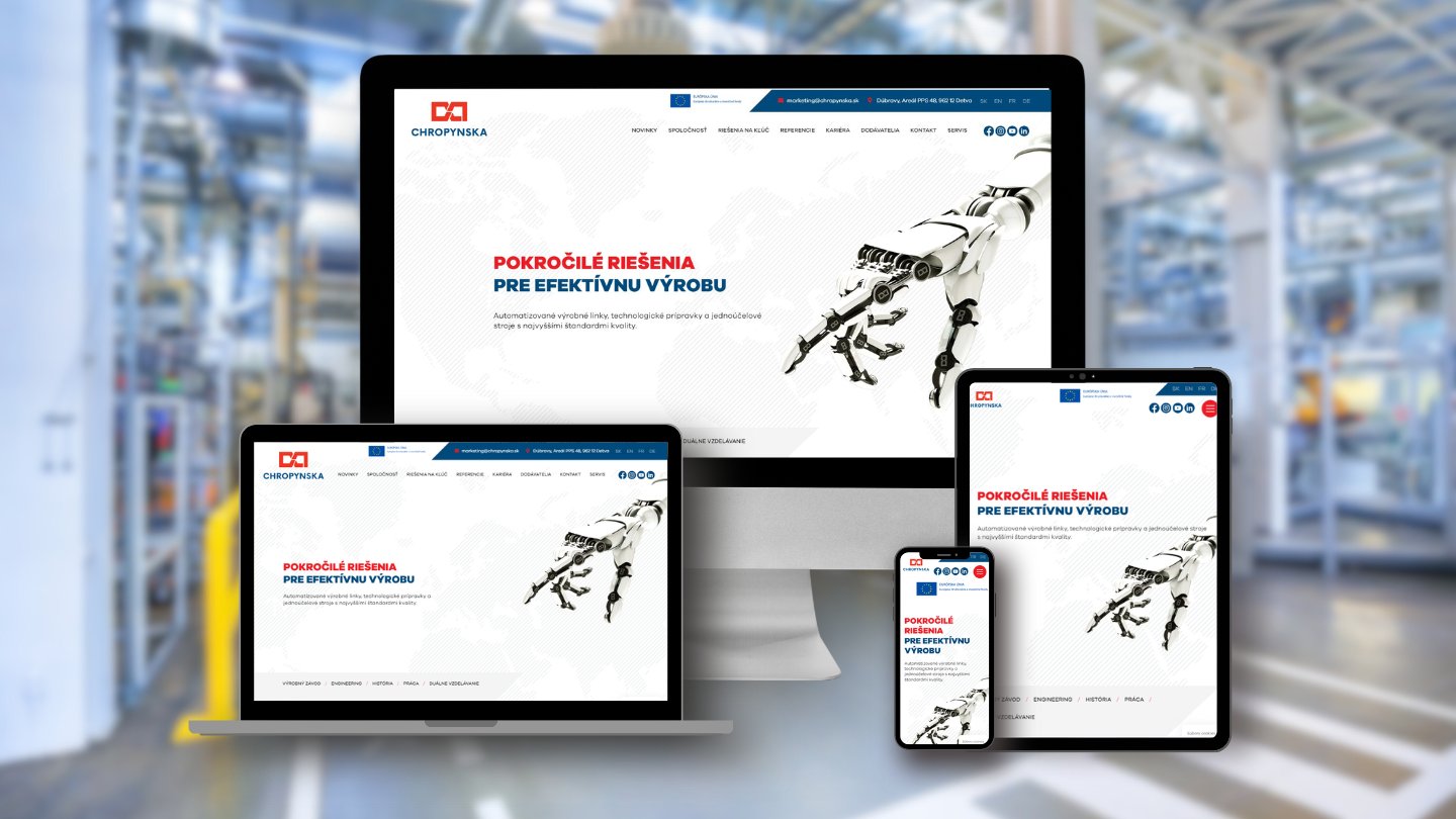 Projekt chropynska.sk | UNIQINO