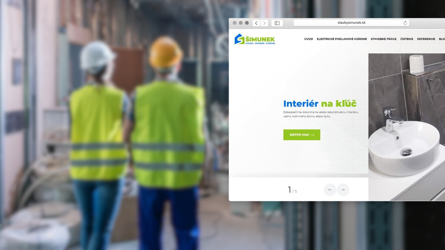 Projekt stavbysimunek.sk | UNIQINO